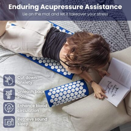 Acupressure Mat Blue