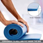 Yoga mat Blue