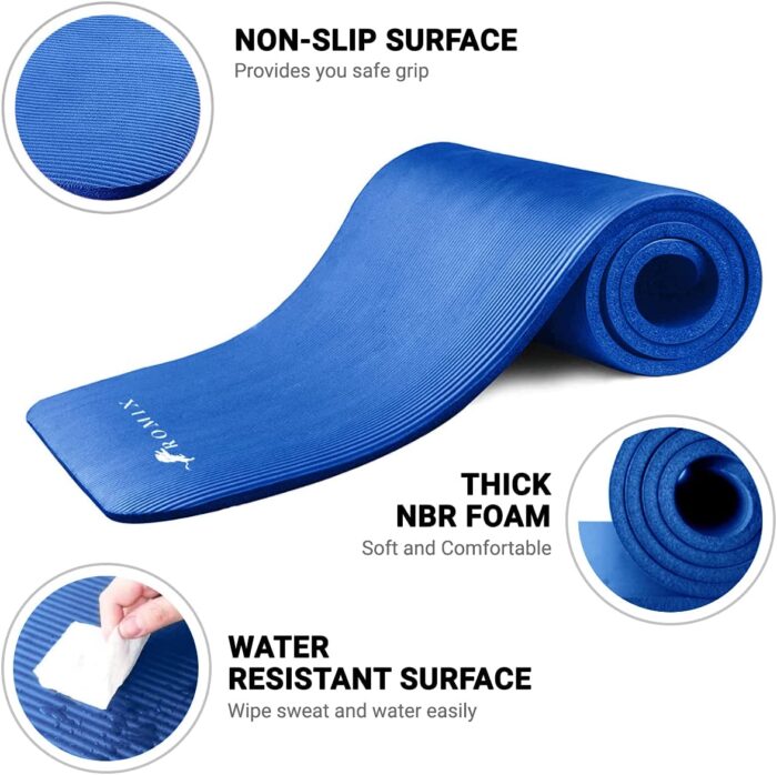 Yoga mat Blue