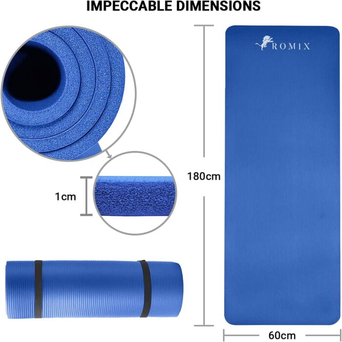 Yoga mat Blue
