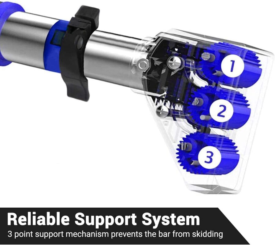 Door frame pull up bar installed in UK doorway – no drilling