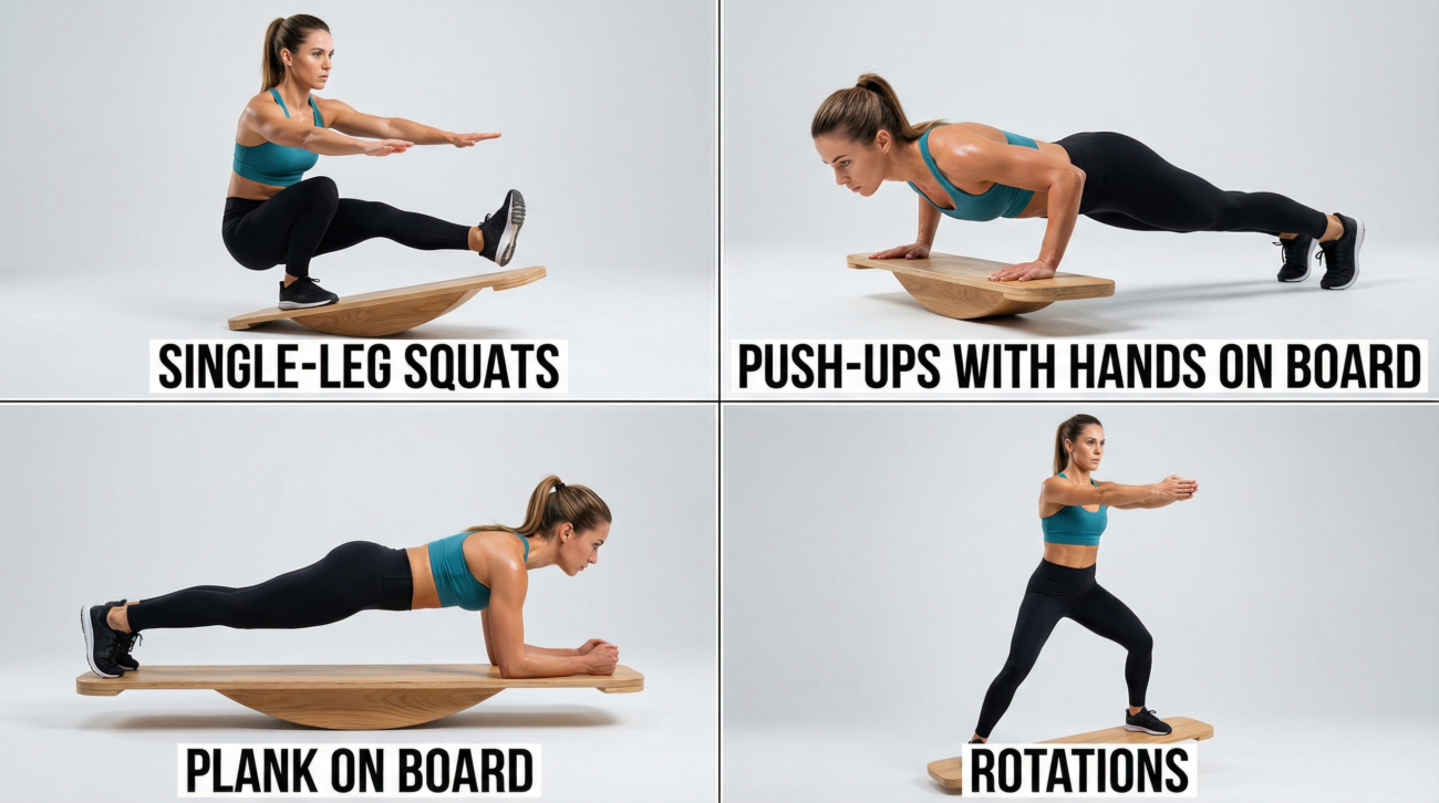 balance board exercises
