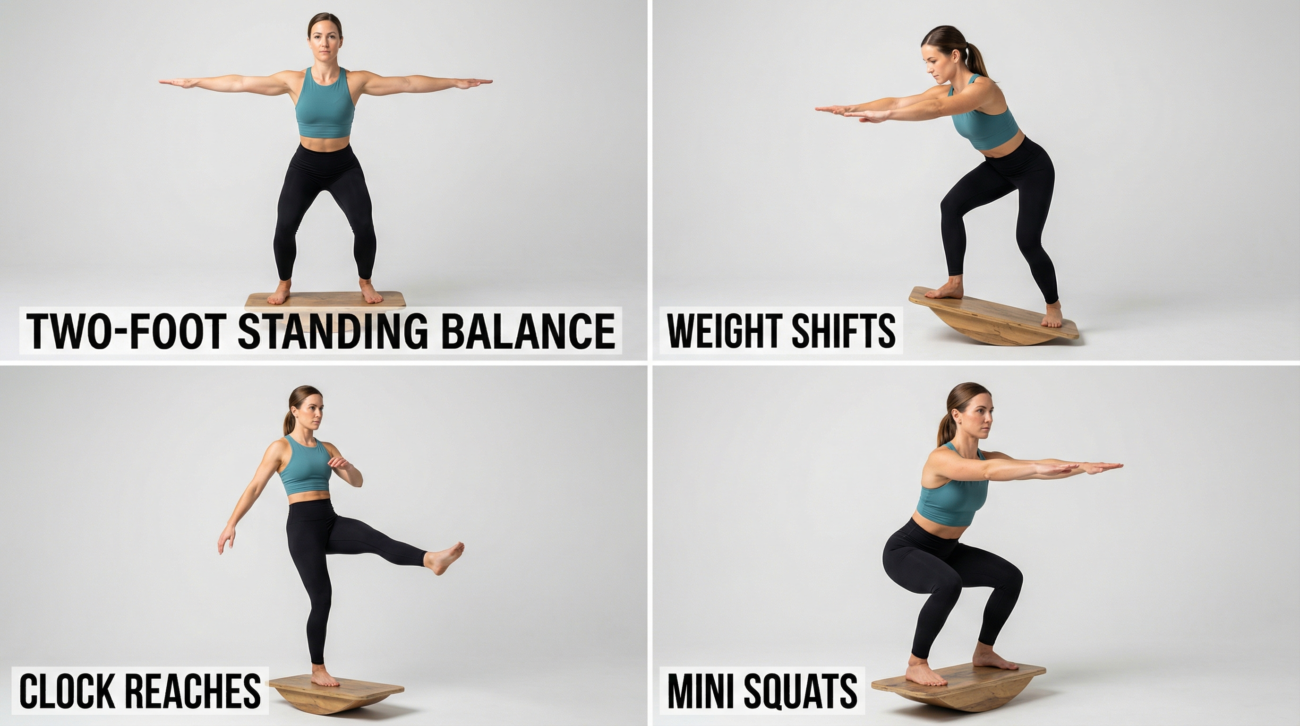 balance board exercises