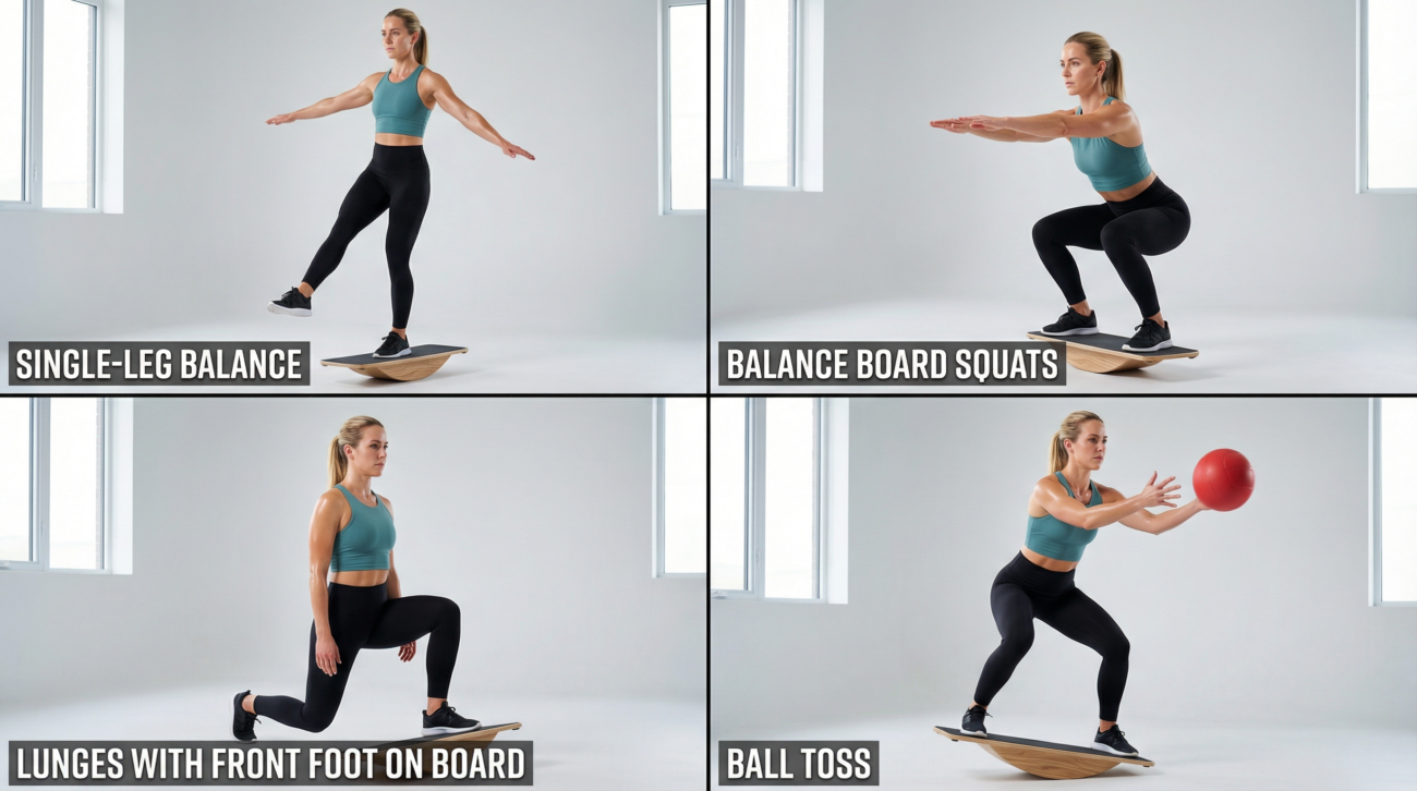 Balance Board Exercises