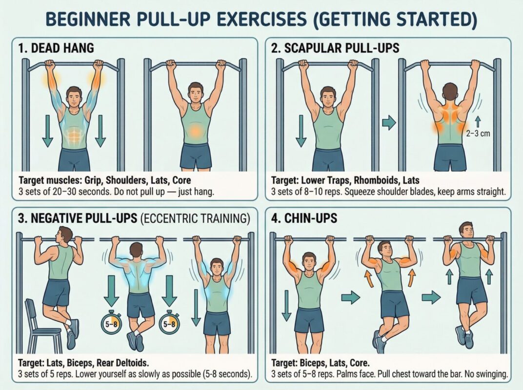 door frame pull up bar exercises